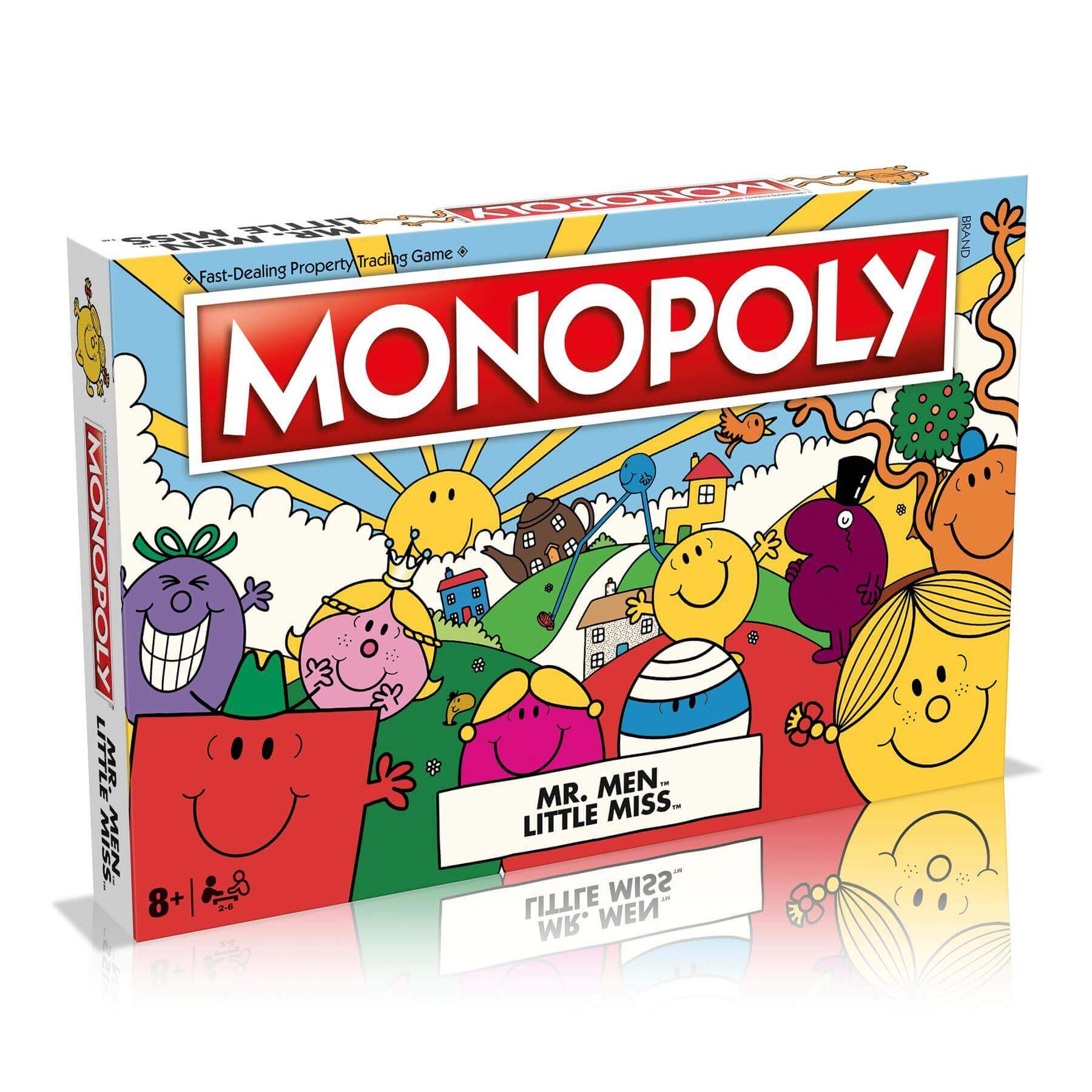Mr Men & Little Miss Monopoly Board Game | Winning Moves UK