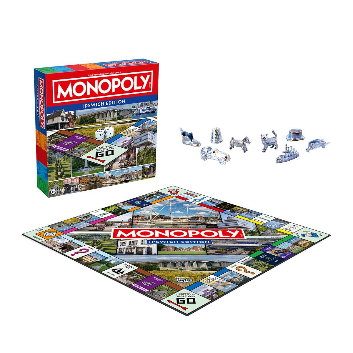 Ipswich Monopoly Board Game | Winning Moves UK