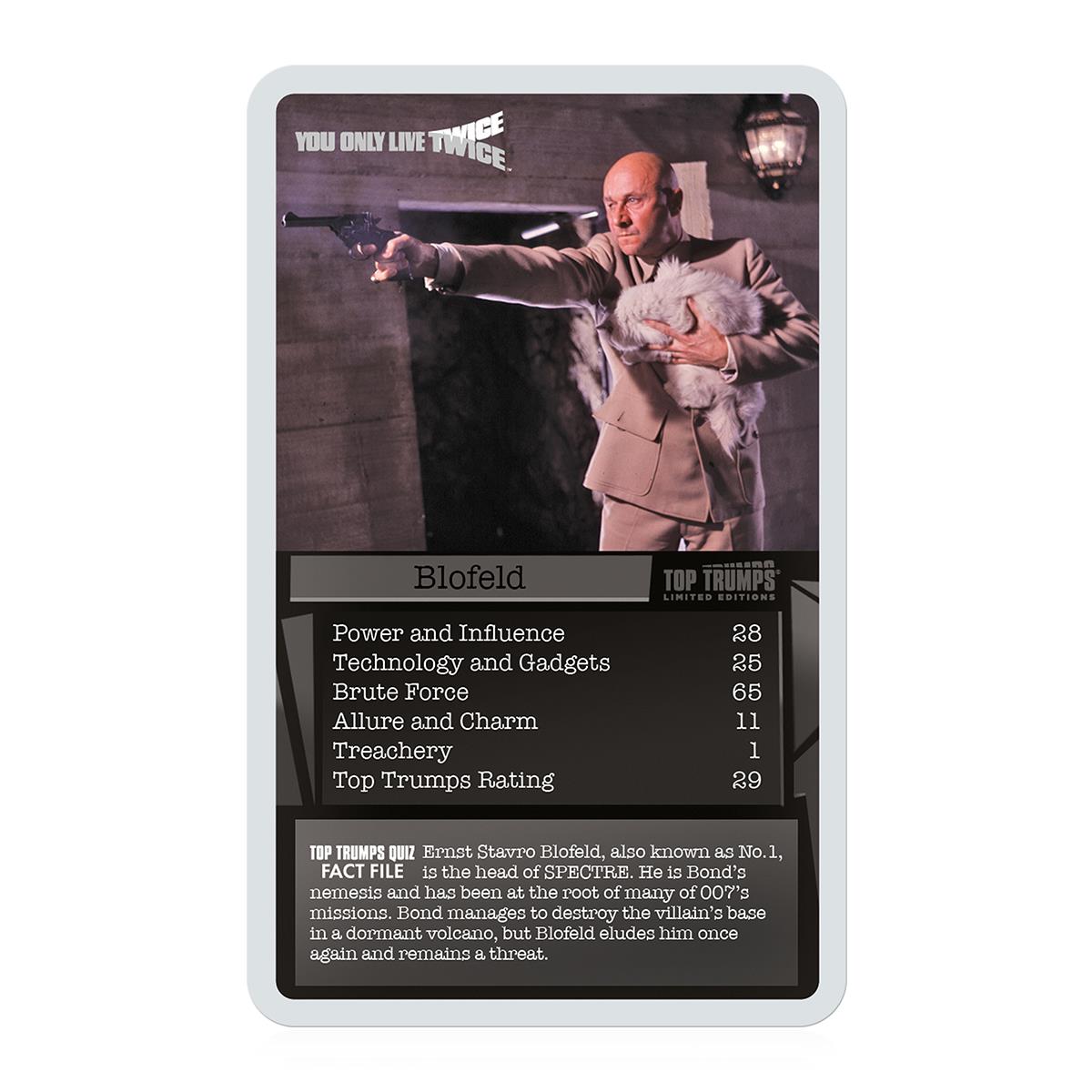 James Bond 'Every Assignment' Top Trumps Card Game | Winning Moves UK