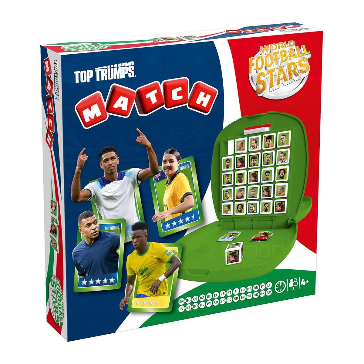 Top tramps 2003 ワールドフットボールスターズ World Football Stars Top Trumps Match - The Crazy Cube Game