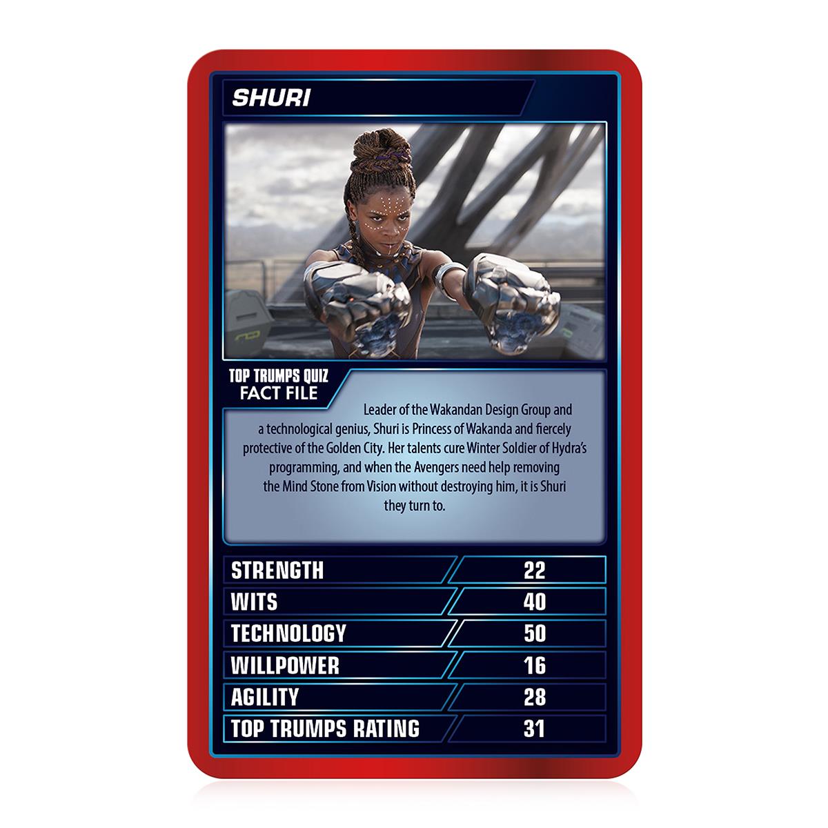 Marvel Cinematic Universe Top Trumps Card Game | Winning Moves UK