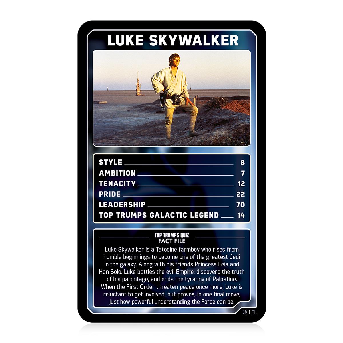Star Wars Episodes 1-9 Skywalker Saga Trumps Card Game | Winning Moves UK