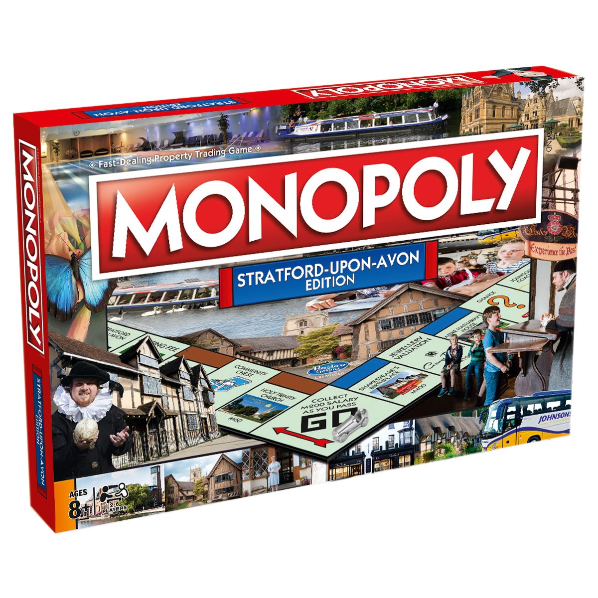 Stratford upon Avon Monopoly Board Game | Winning Moves UK