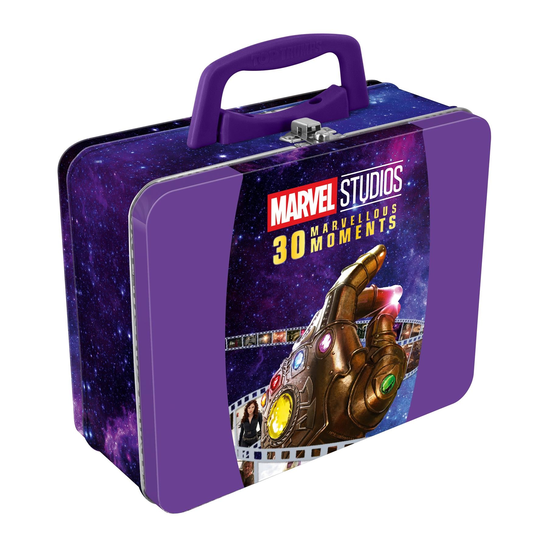 Marvel 30 Moments Top Trumps Card Game Collectors Tin | Winning Moves UK