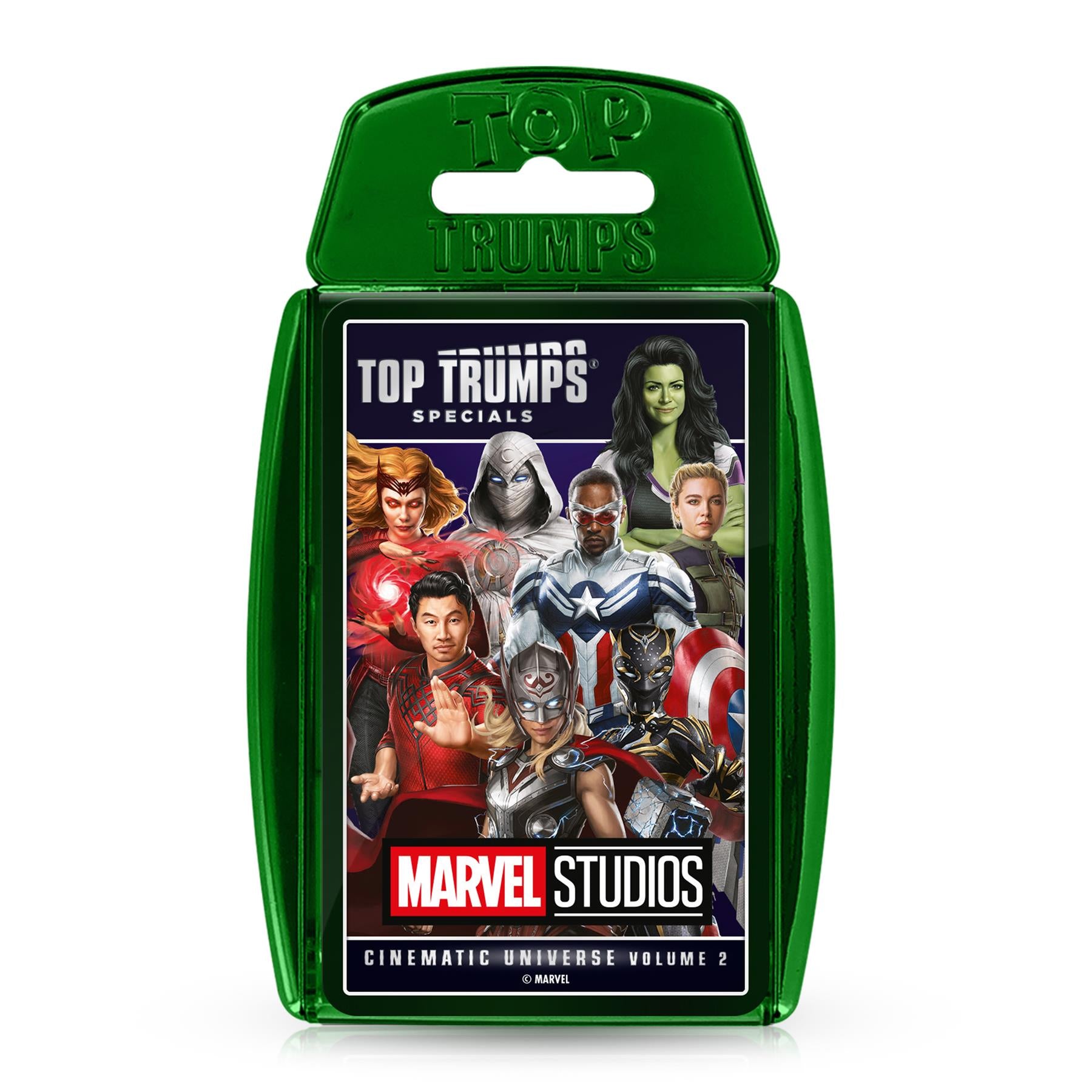 Marvel Cinematic Universe Vol 2 Top Trumps Card Game | Winning Moves UK