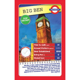 London 30 Things to See Top Trumps Card Game