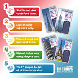 Skyscrapers Top Trumps Card Game