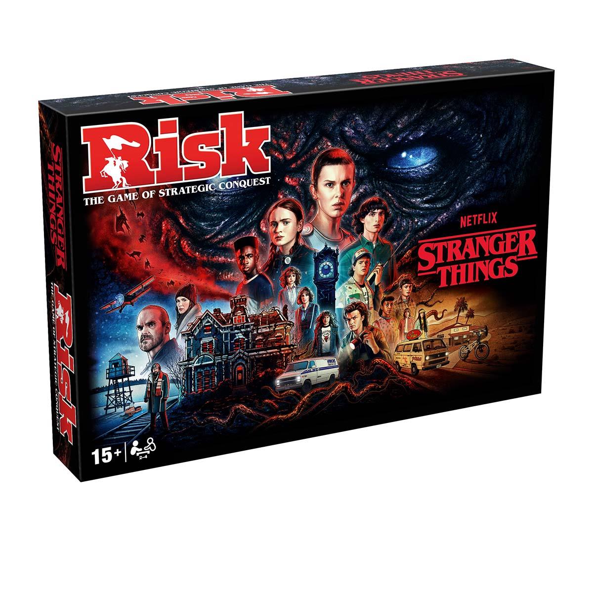 Stranger Things Risk Strategy Board Game | Winning Moves UK