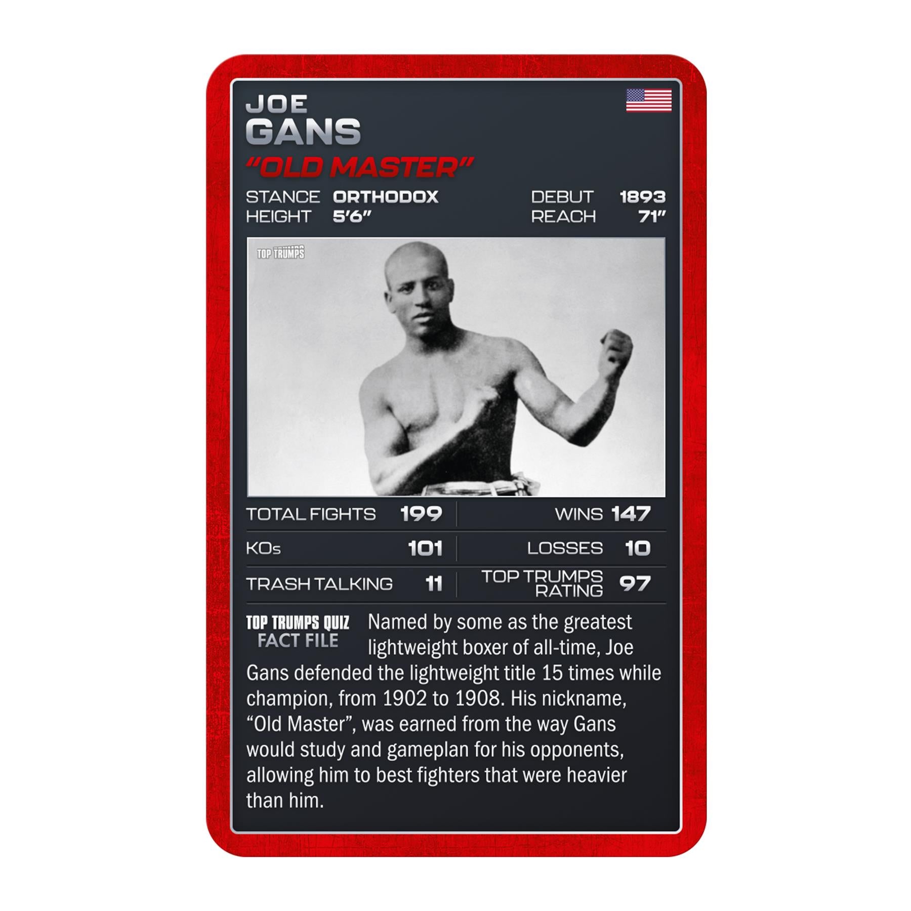 Boxing Top Trumps Card Game | Winning Moves UK