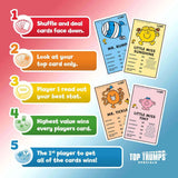 Mr Men & Little Miss Top Trumps Card Game | Winning Moves UK