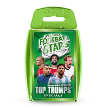 Load image into Gallery viewer, World Football Stars  2024 Green Top Trumps Card Game
