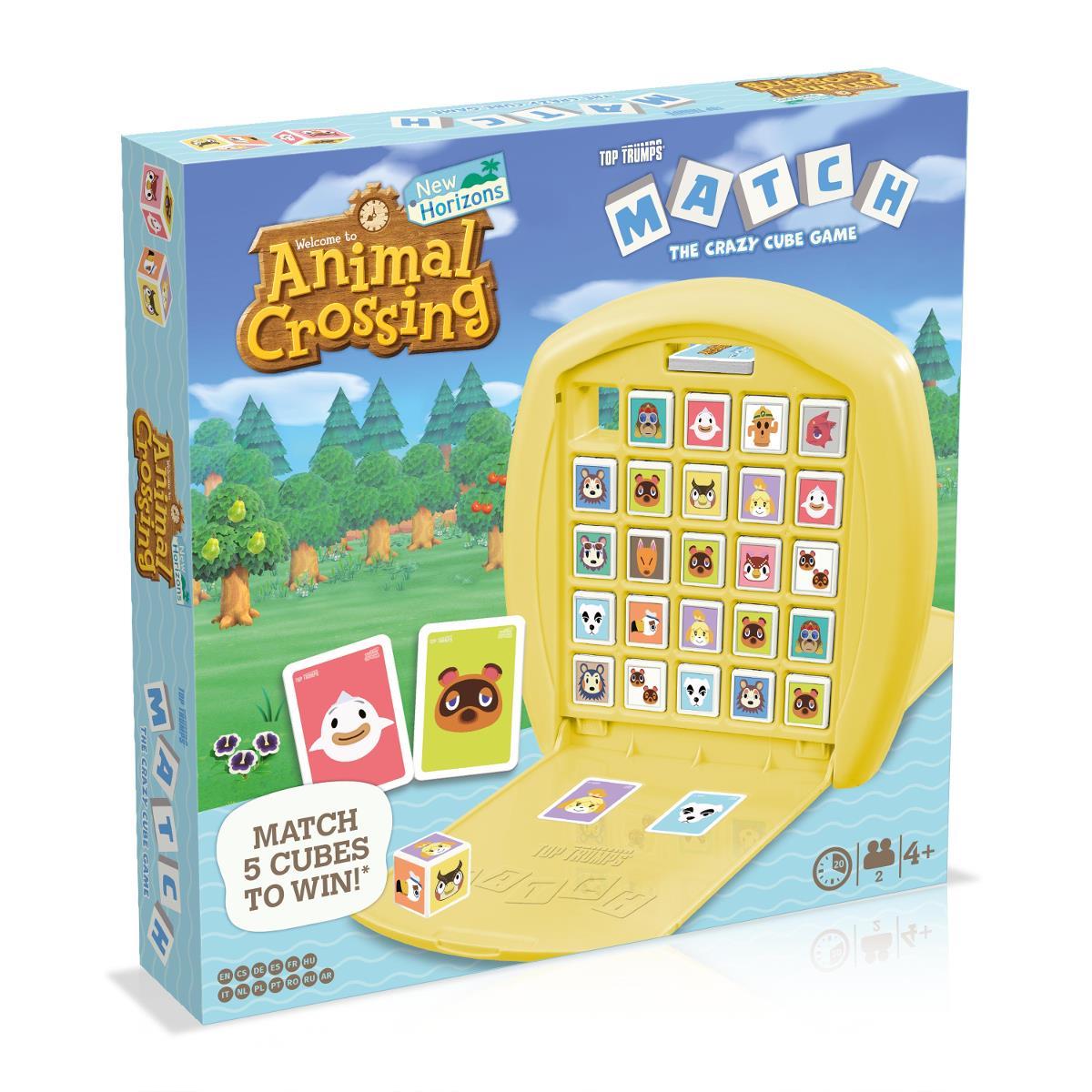 Animal Crossing Top Trumps Match Board Game | Winning Moves UK