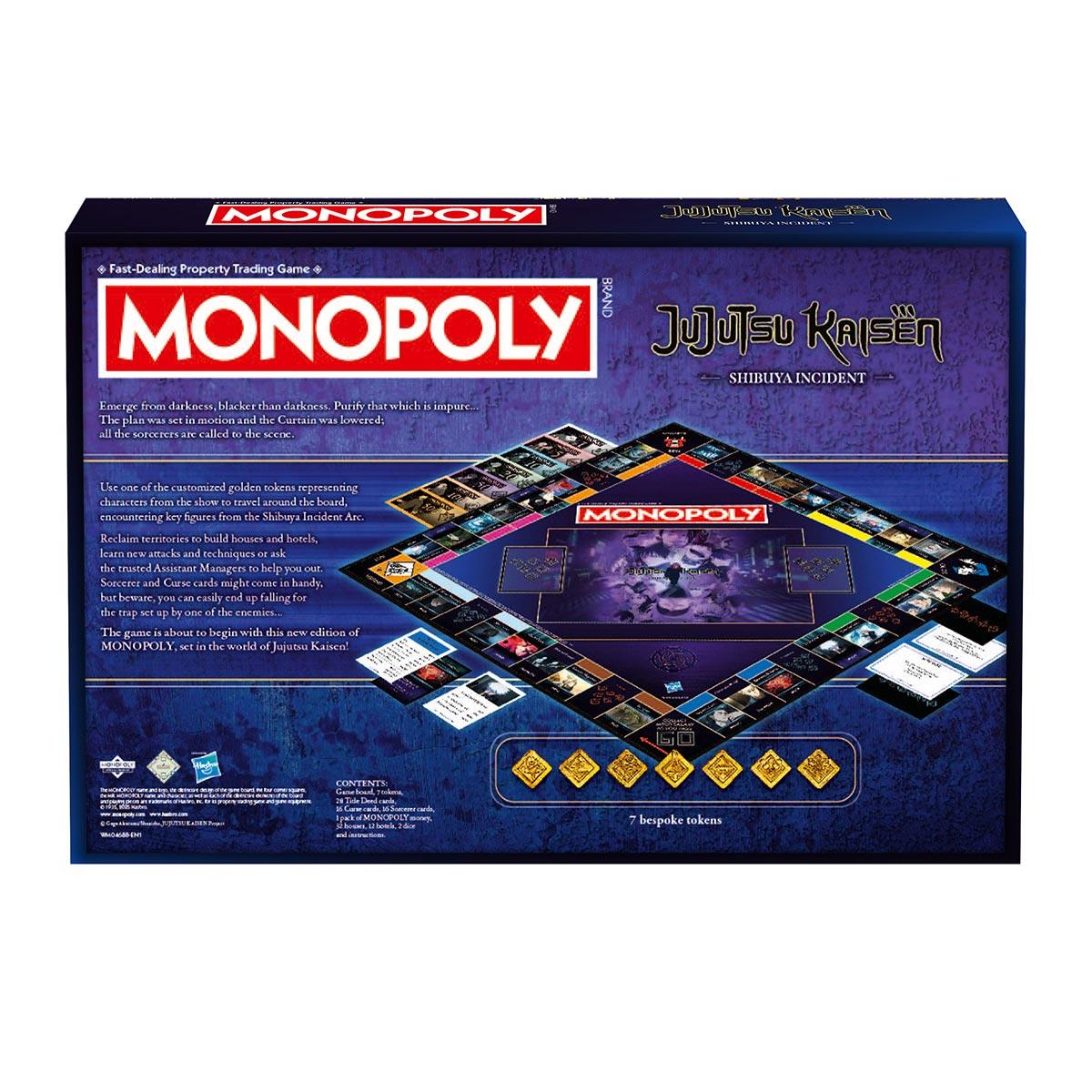 Jujutsu Kaisen Monopoly Board Game | Winning Moves UK