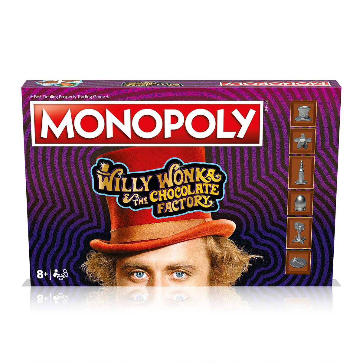 Willy Wonka and the Chocolate Factory Monopoly Board Game | Winning Moves UK