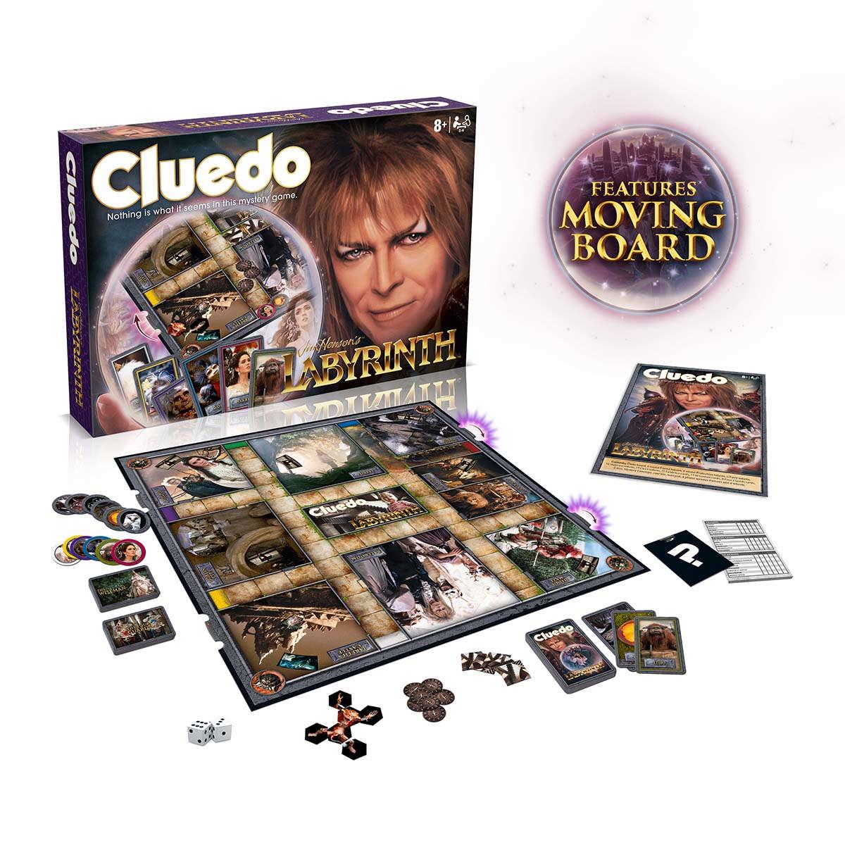 Labyrinth Cluedo Mystery Board Game | Winning Moves UK