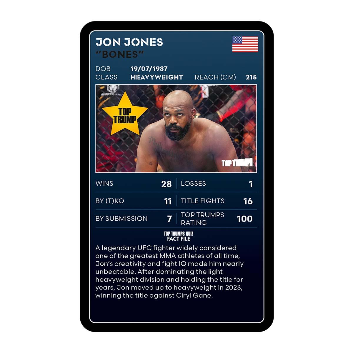 MMA Mixed Martial Arts Top Trumps Limited Edition Card Game | Winning Moves UK