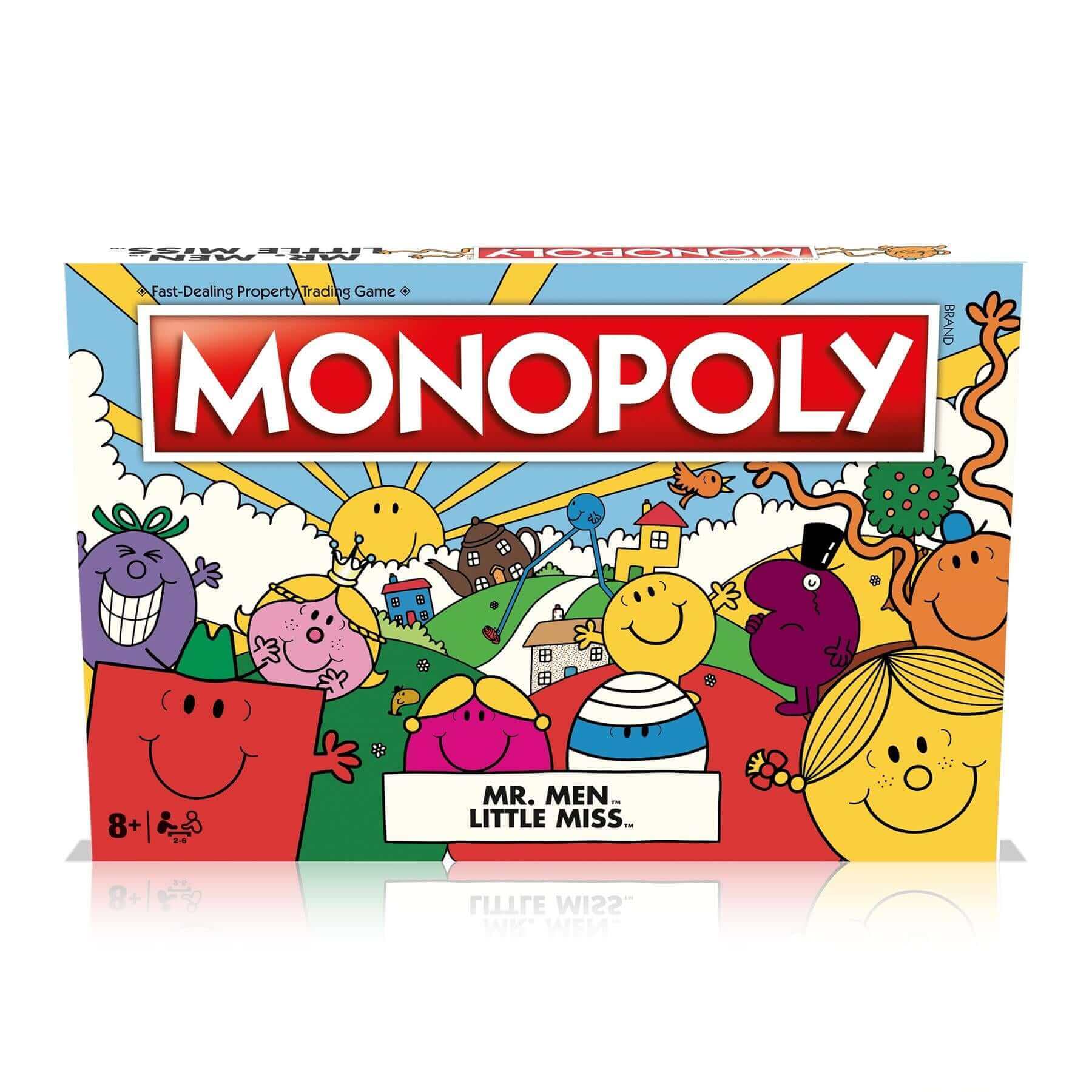 Mr Men & Little Miss Monopoly Board Game | Winning Moves UK
