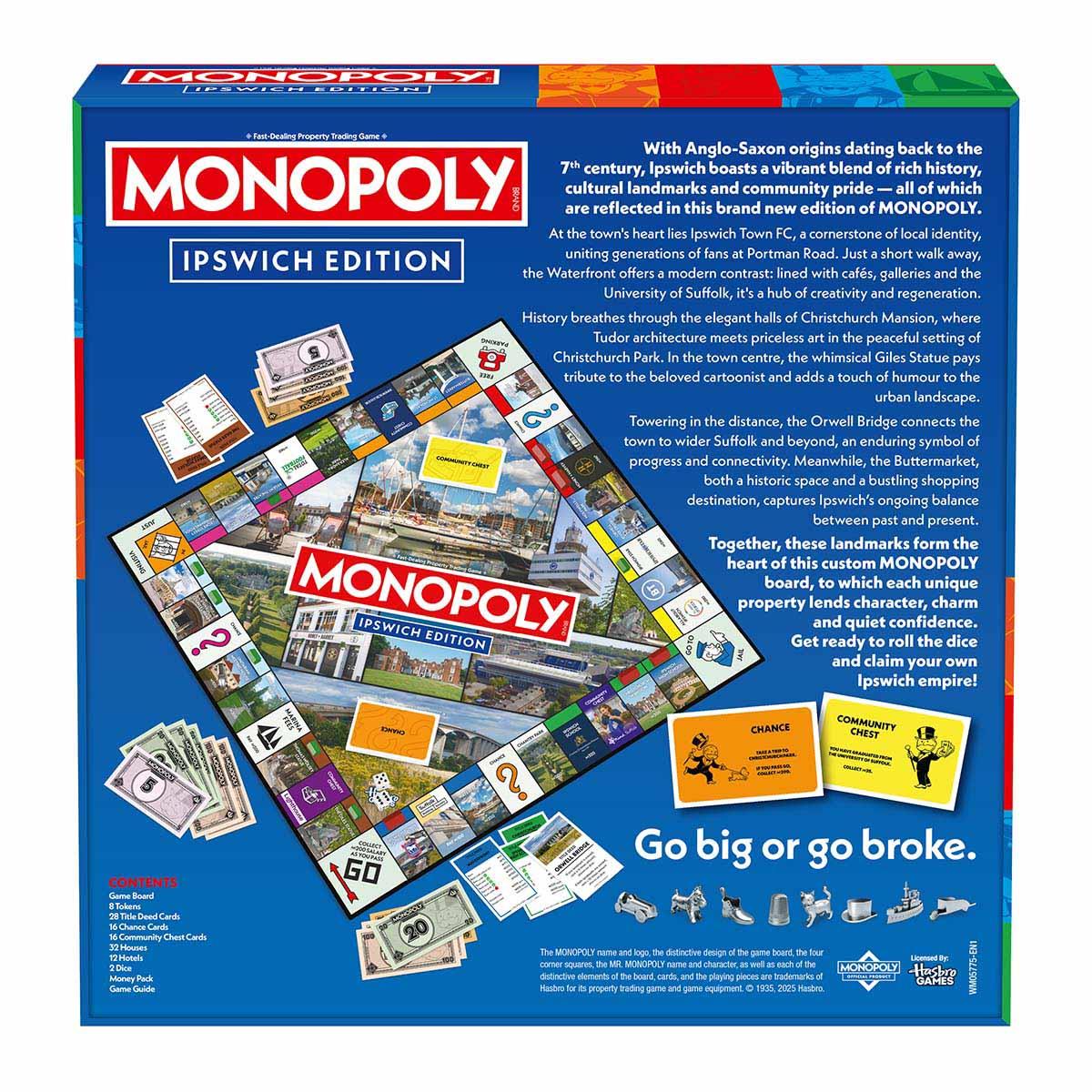 Ipswich Monopoly Board Game | Winning Moves UK