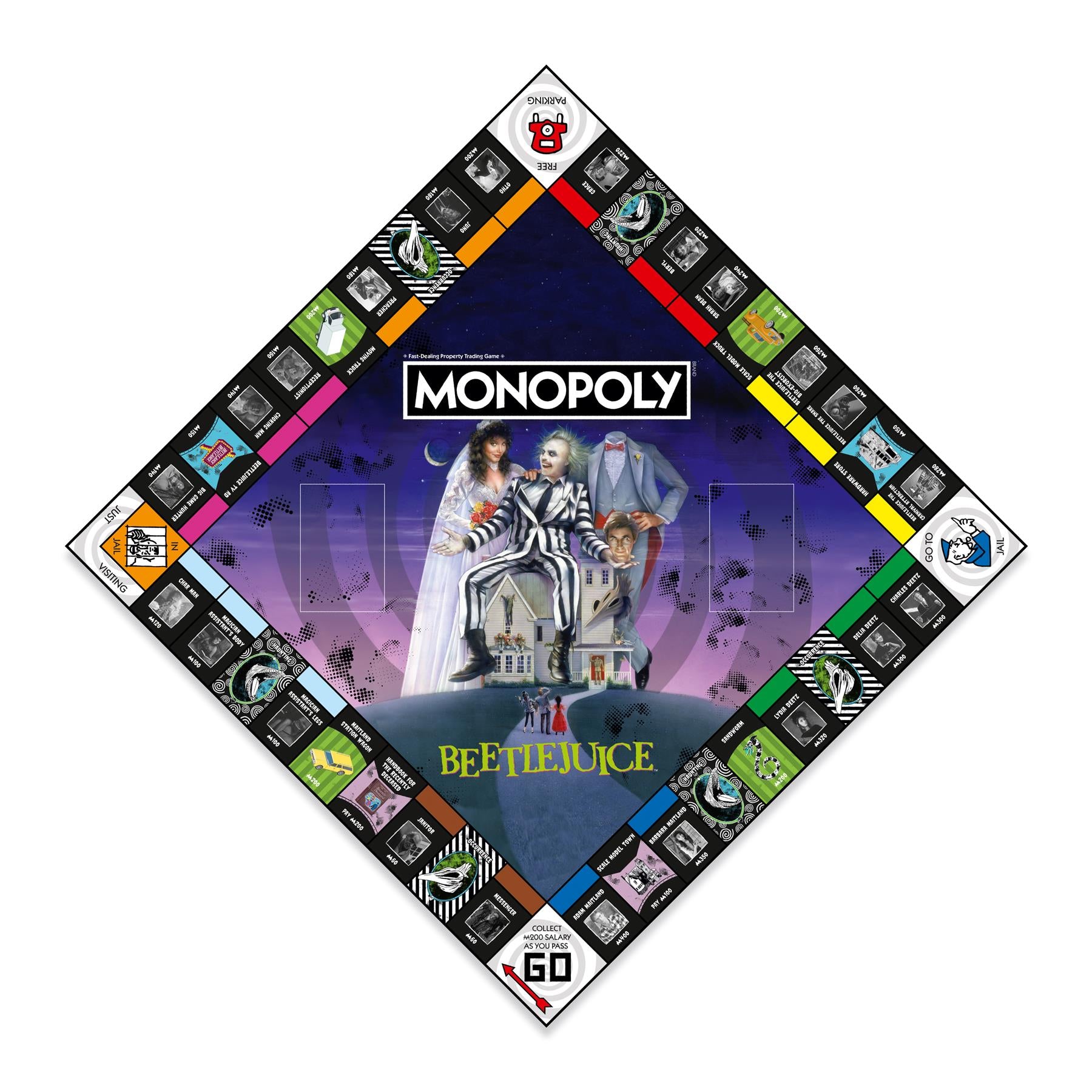 Beetlejuice Monopoly Board Game | Winning Moves UK