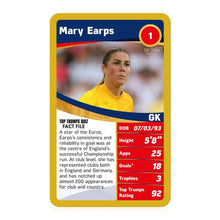 Load image into Gallery viewer, Women&#39;s European Football Champions Top Trumps Card Game
