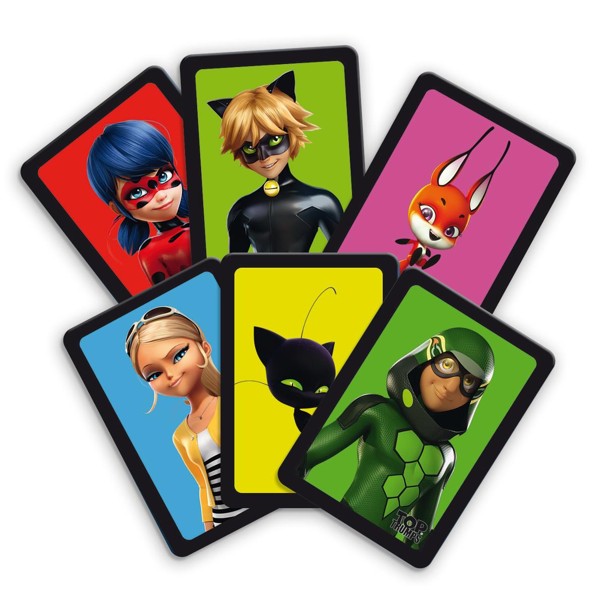 Miraculous Top Trumps Match - The Crazy Cube Game | Winning Moves UK