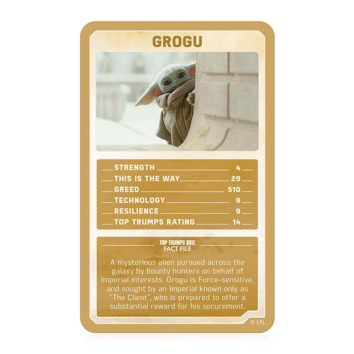 Star Wars : The Mandalorian Top Trumps Card Game | Winning Moves UK