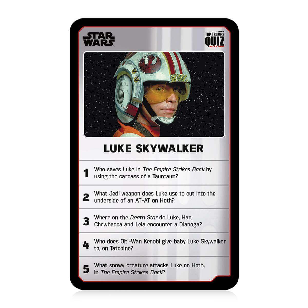 Star Wars 21 Top Trumps Quiz Card Game | Winning Moves UK