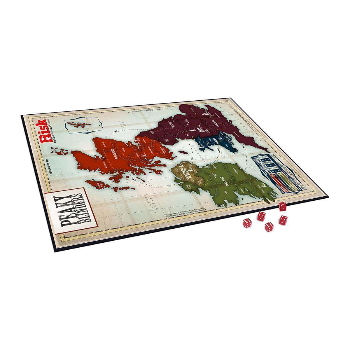 Peaky Blinders Risk Strategy Board Game | Winning Moves UK