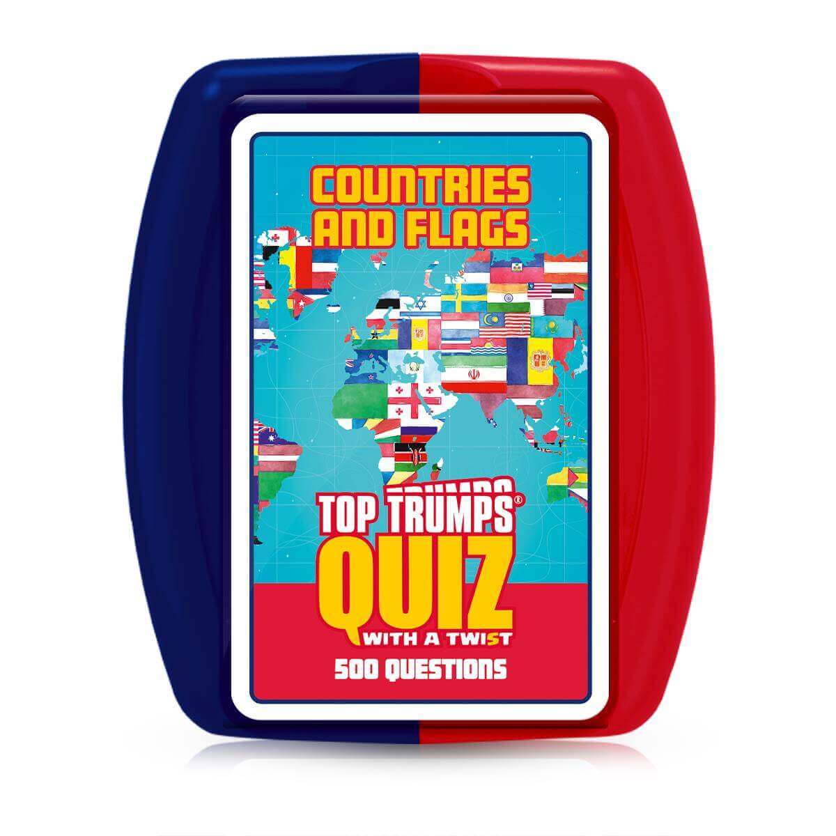 Countries & Flags Top Trumps Quiz Card Game | Winning Moves UK
