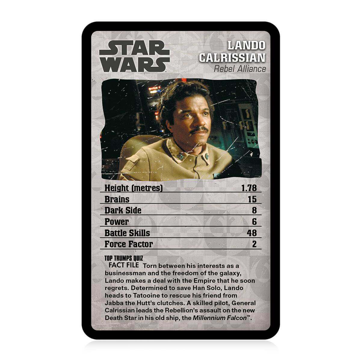Star Wars Episodes 4-6 Top Trumps Card Game
