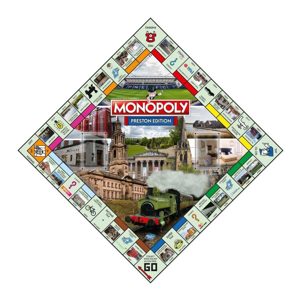 Preston Monopoly Board Game