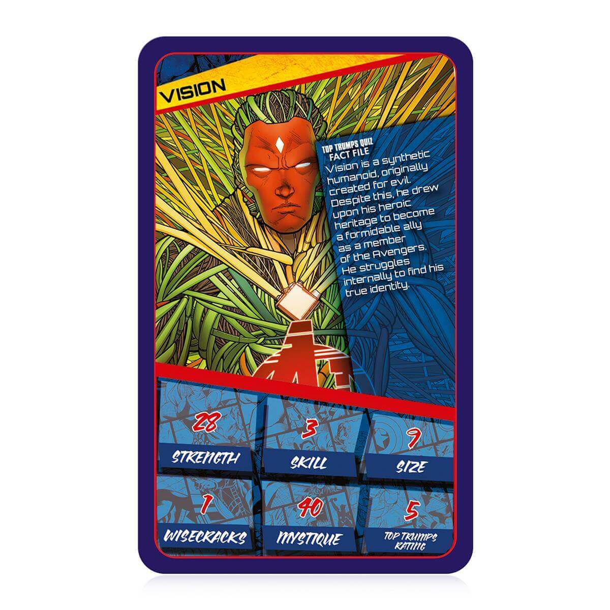 Marvel Universe Top Trumps Card Game