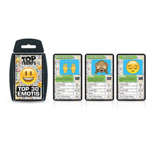 Load image into Gallery viewer, Top 30 Emotis Top Trumps Card Game
