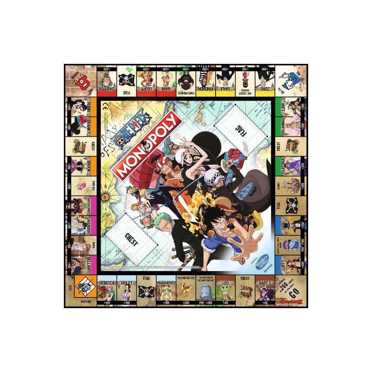 One Piece Monopoly Board Game
