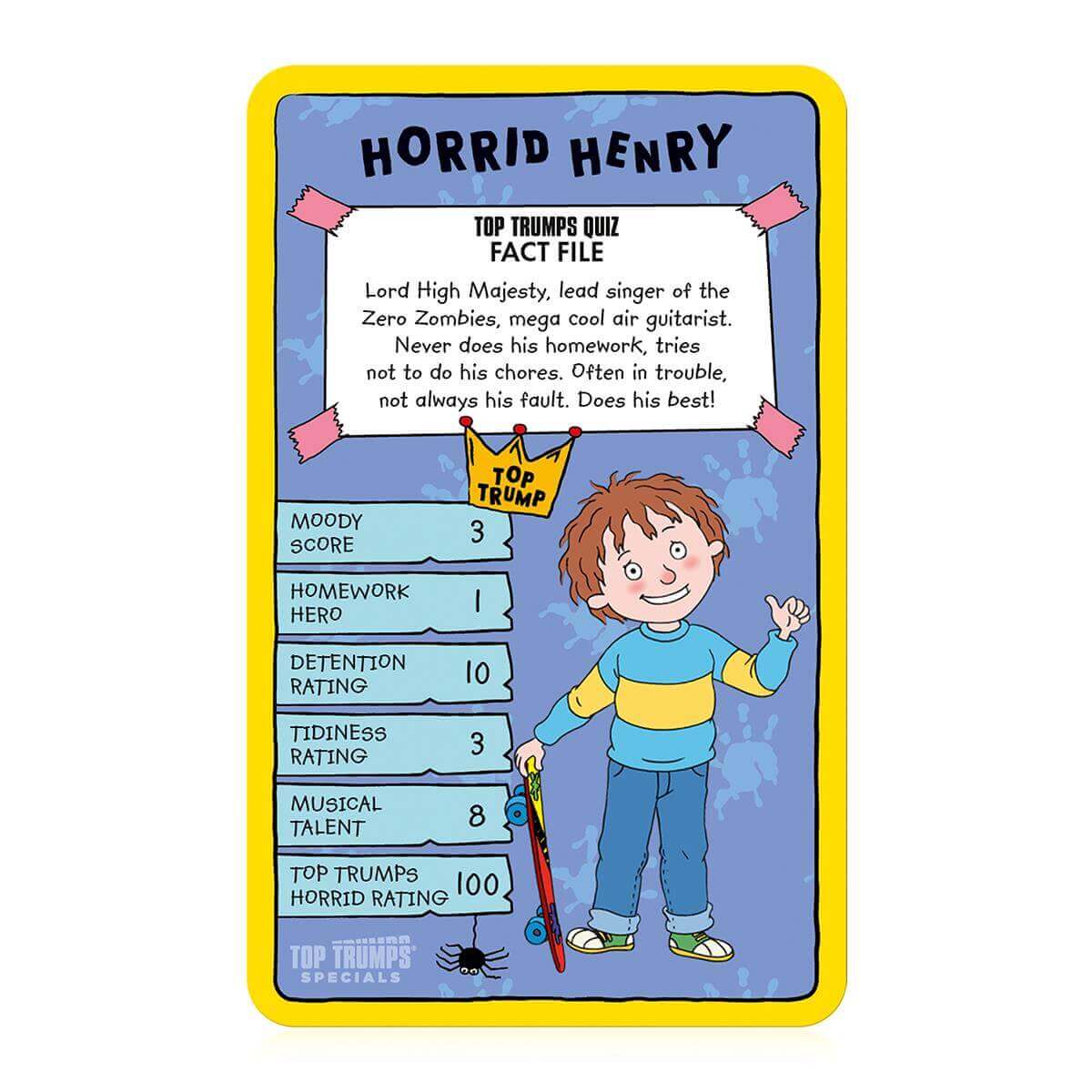 Horrid Henry Top Trumps Card Game | Winning Moves UK