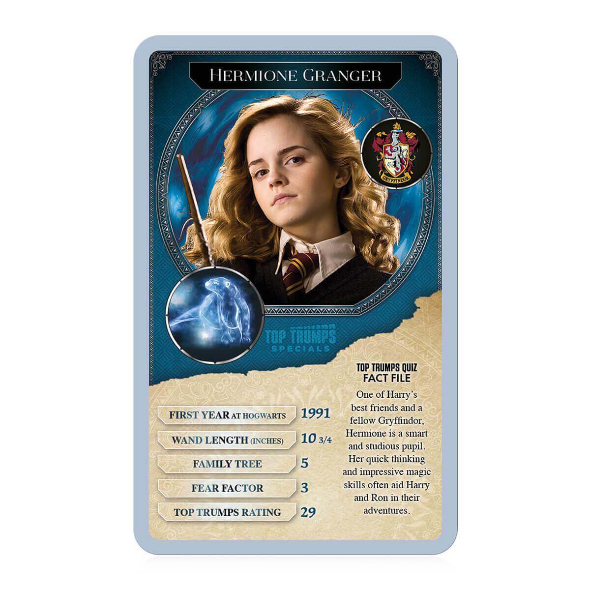 Harry Potter Top Trumps Battle Mat Card Game