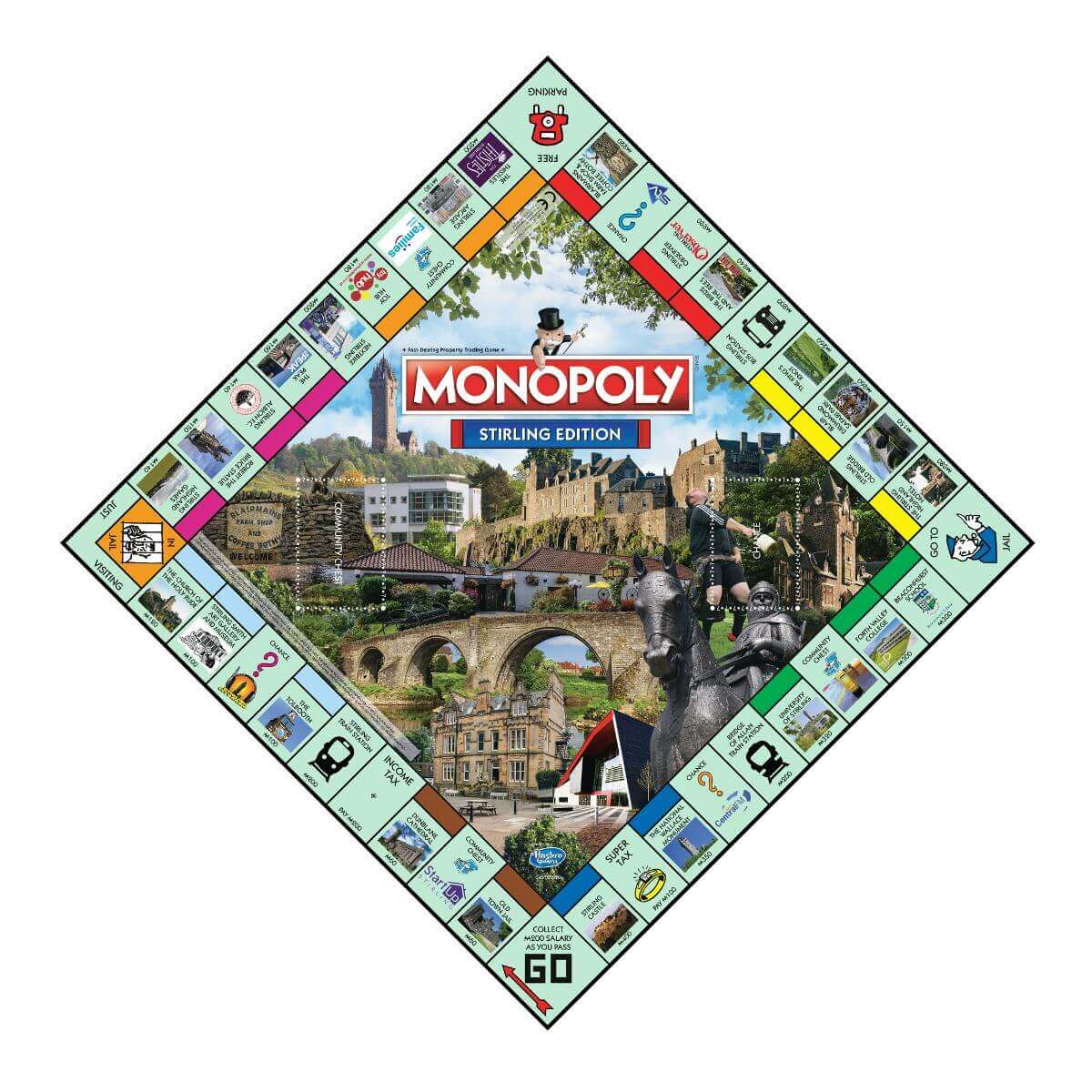 Stirling Monopoly Board Game