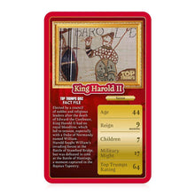 Load image into Gallery viewer, Kings and Queens Top Trumps Card Game
