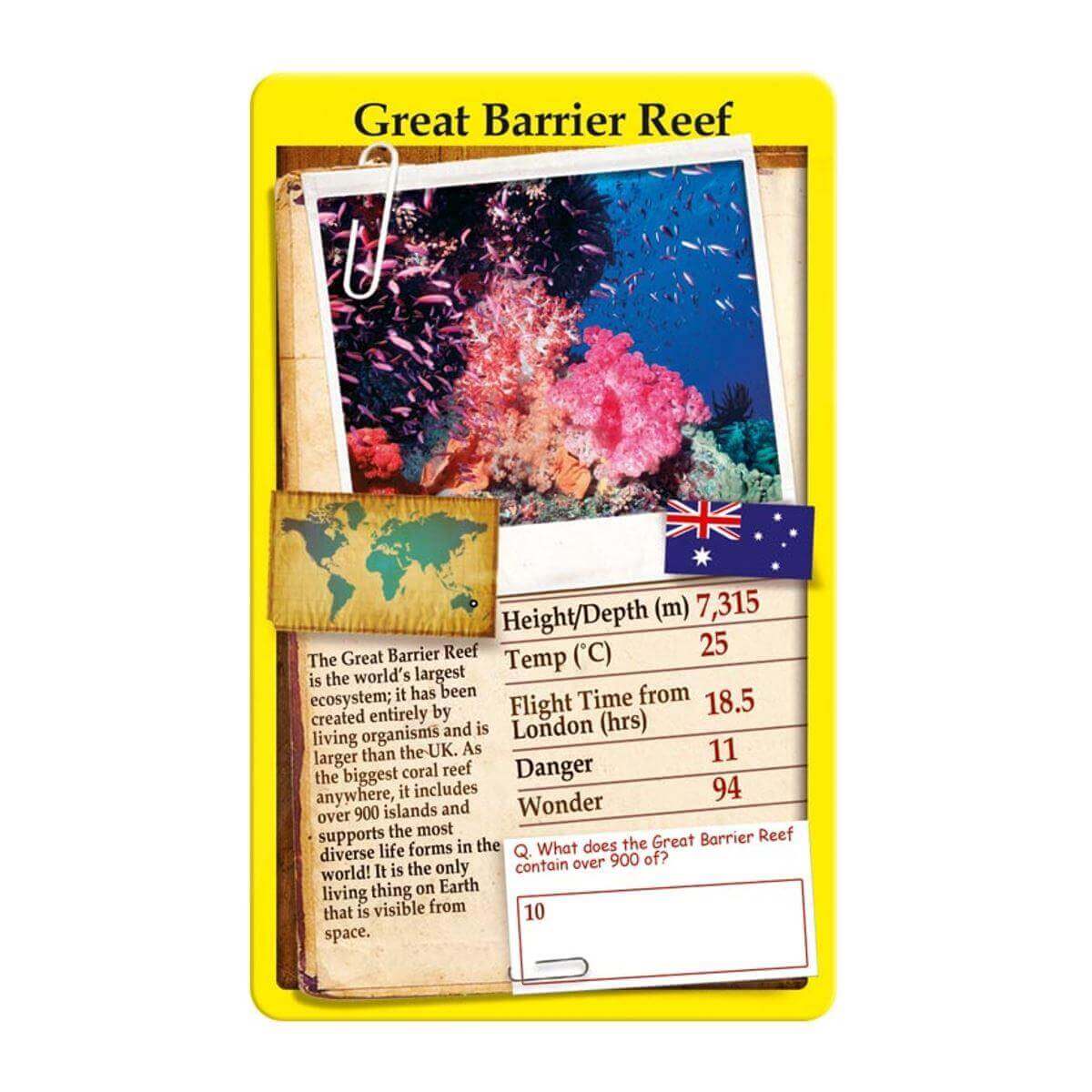 The Wonders of the World Top Trumps Card Game | Winning Moves UK