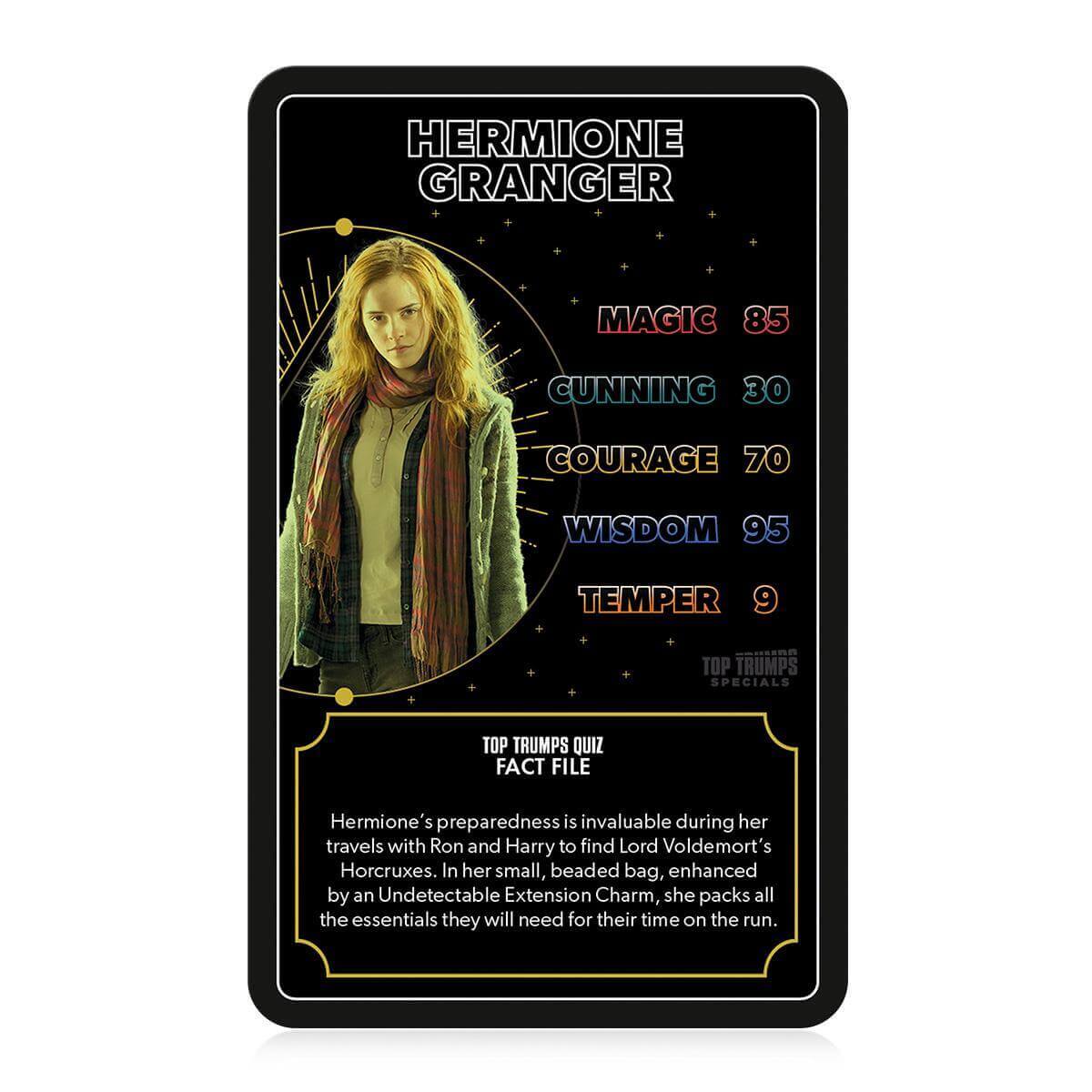 Harry Potter Heroes of Hogwarts Top Trumps Card Game | Winning Moves UK