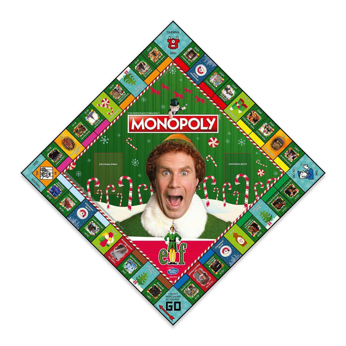 Elf Monopoly Board Game | Winning Moves UK