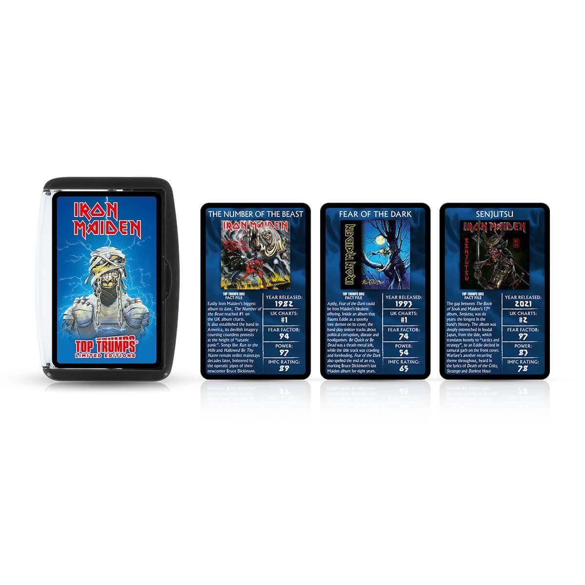 Iron Maiden Top Trumps Card Game | Winning Moves UK