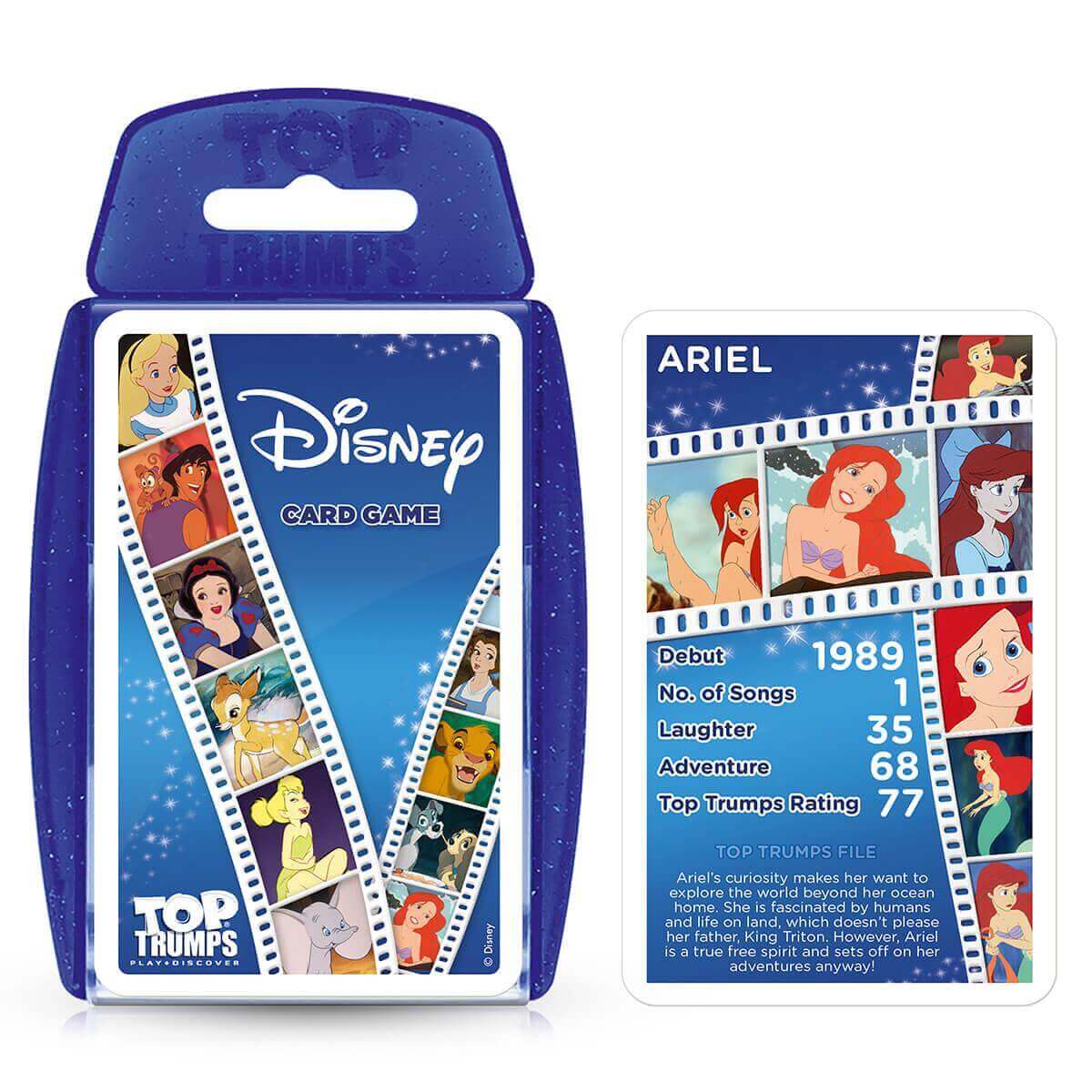 Disney Movie Magic Top Trumps 4 Pack Card Game Bundle | Winning Moves UK