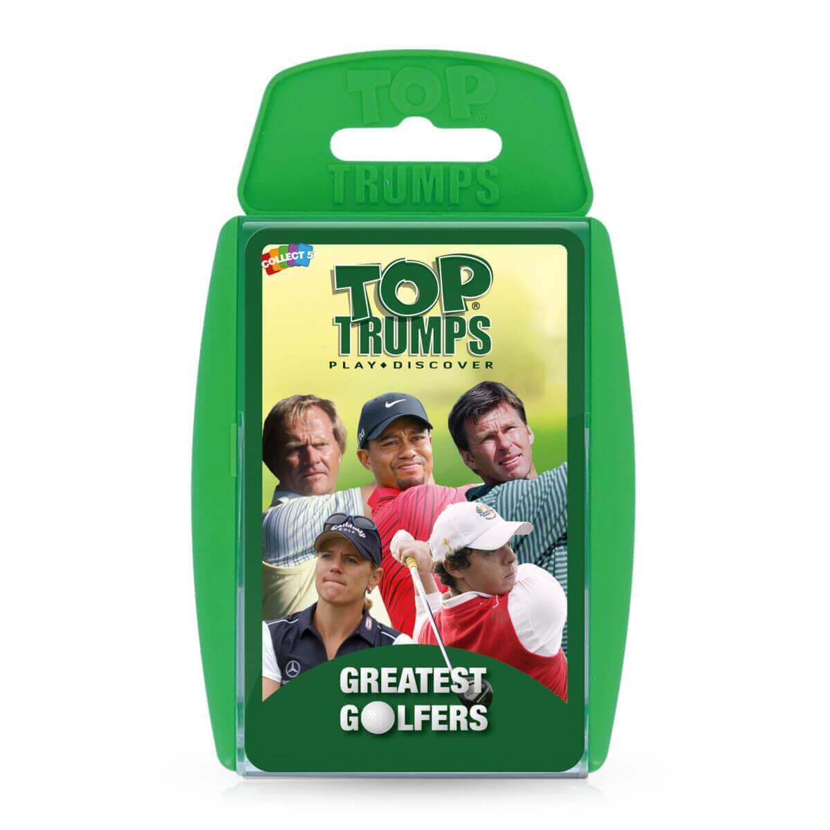 Greatest Golfers Top Trumps Card Game | Top 30 Golf Legends | Winning Moves UK