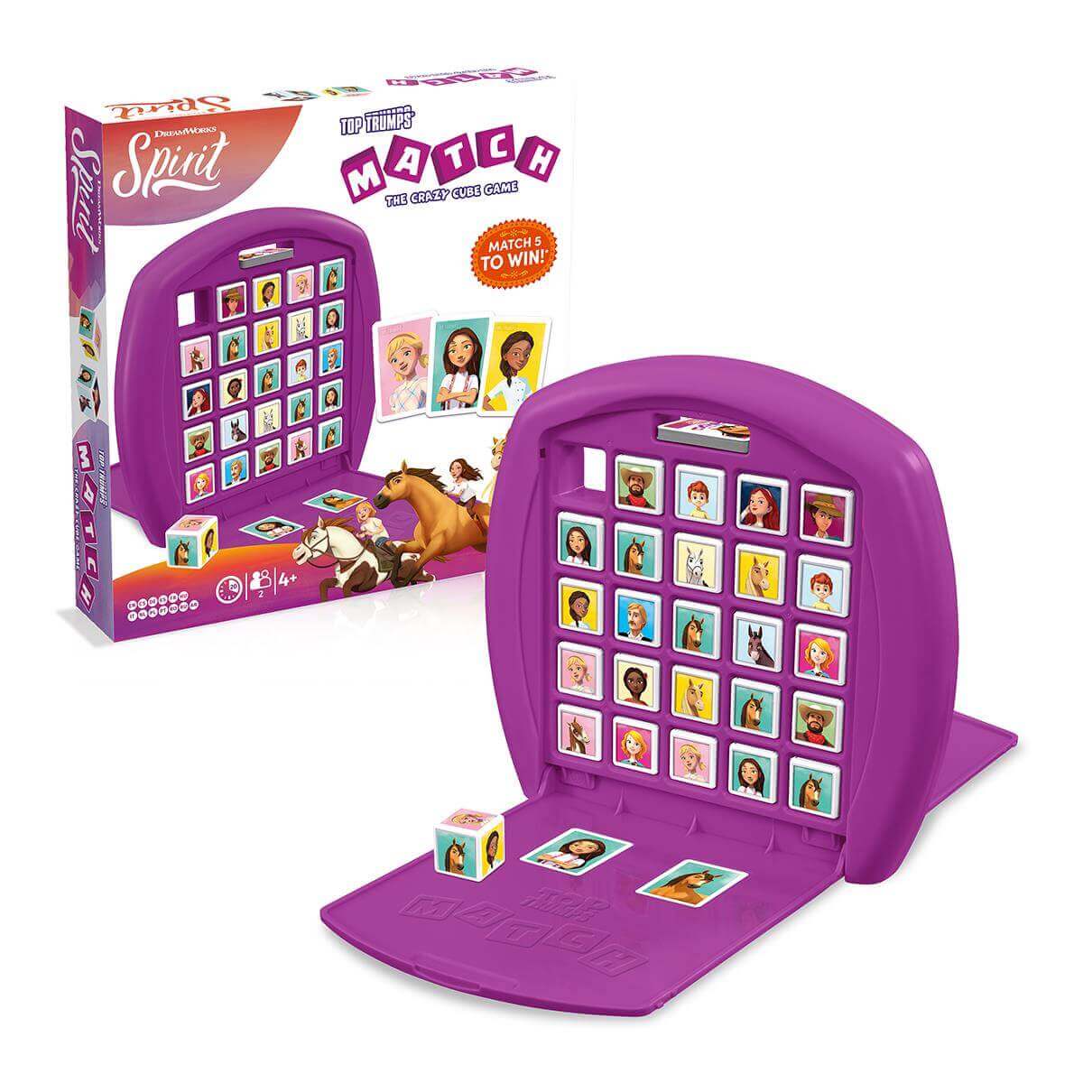 Spirit Top Trumps Match - The Crazy Cube Game