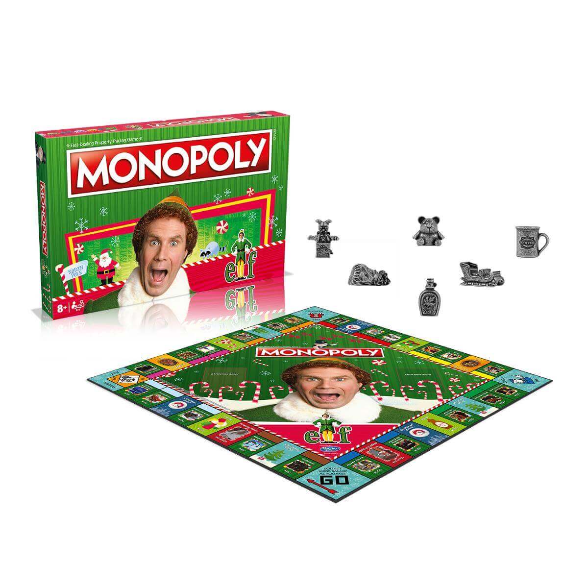 Elf Monopoly Board Game | Winning Moves UK