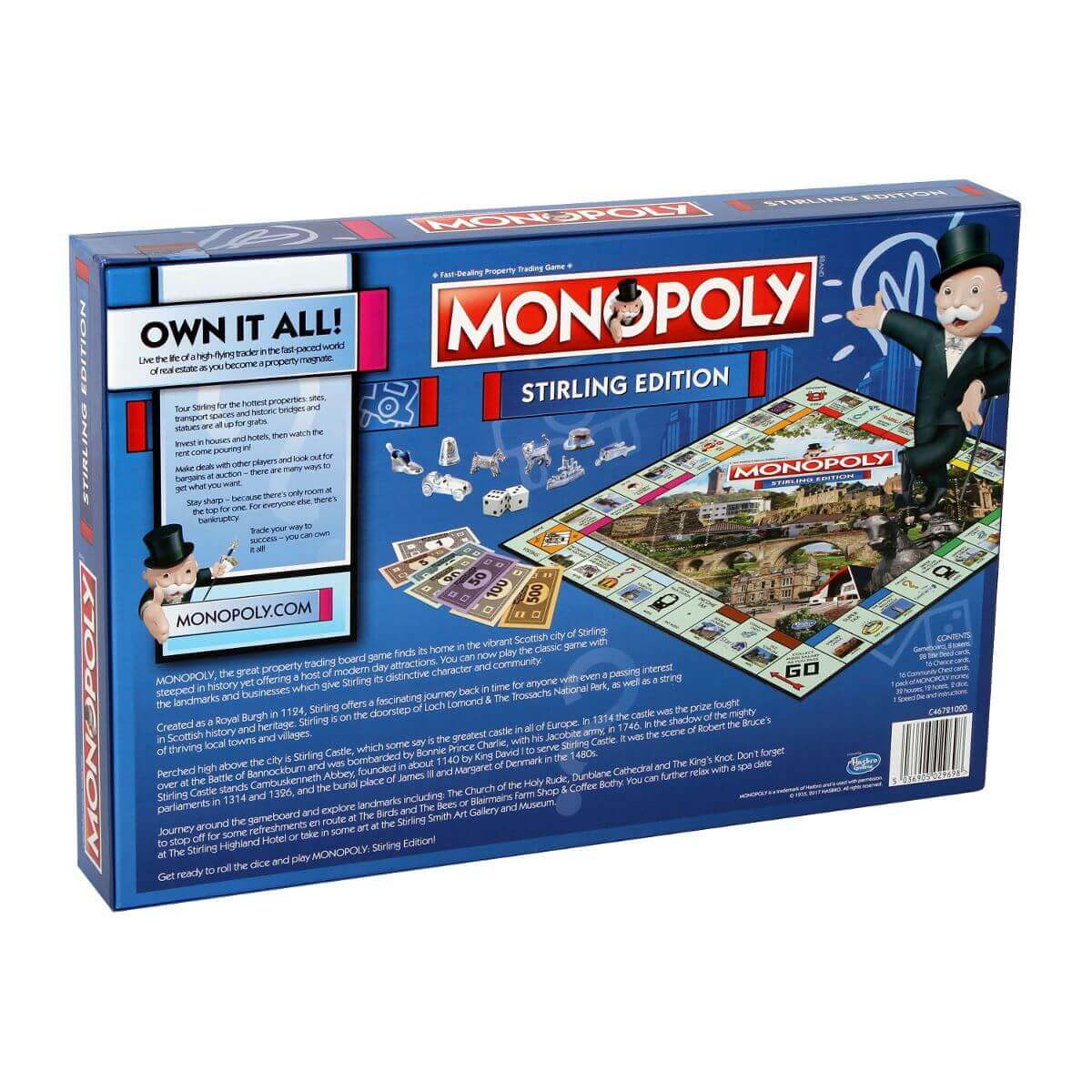Stirling Monopoly Board Game