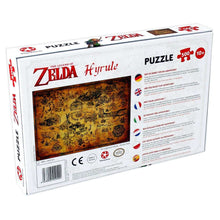 Load image into Gallery viewer, Legend of Zelda Hyrule Field 500 Piece Jigsaw Puzzle

