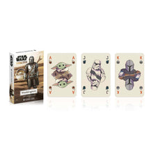 Load image into Gallery viewer, Star Wars The Mandalorian Waddingtons Number 1 Playing Cards
