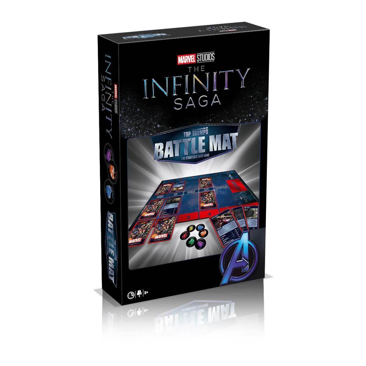 Marvel Top Trumps Battle Mat Card Game | Winning Moves UK